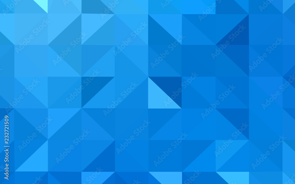 Light BLUE vector polygon abstract backdrop. Light BLUE vector polygon abstract backdrop.