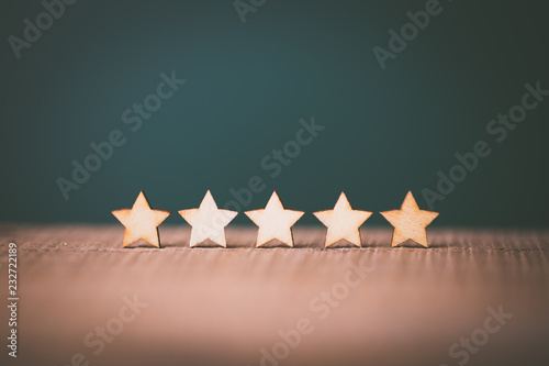 The best excellent business services rating customer experience concept photo