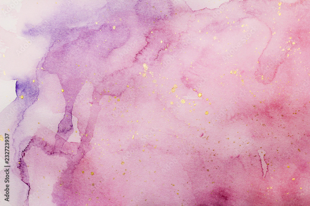 Fototapeta premium Watercolor abstract background