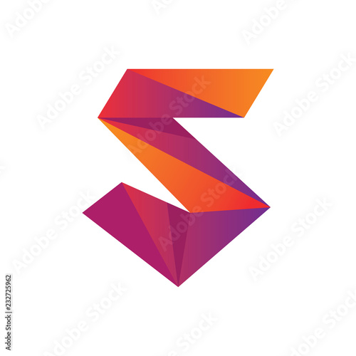 Free Download Abstract Letter S logo - GFXLoad