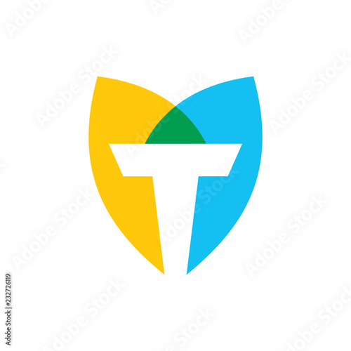 Letter T leaf Free Download Letter T leaf - GFXLoad