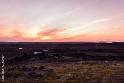 Sunset over Iceland