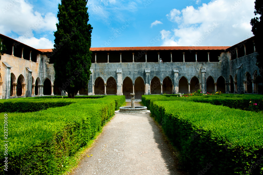Fototapeta premium Cloister Hall of Batalha Monastery - Portugal