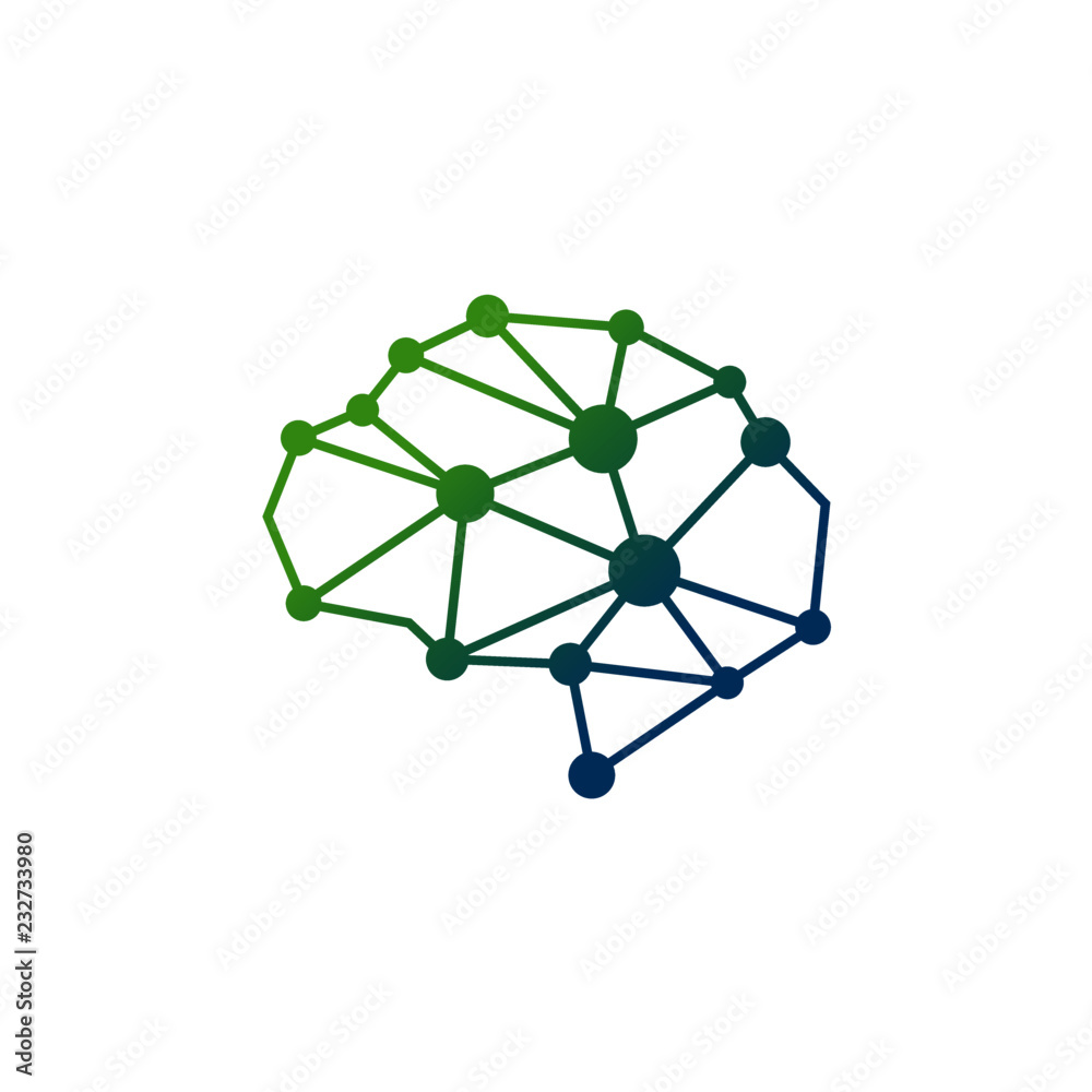 Creative Brain Logo Design Vector Creative Brain Logo Design Vector