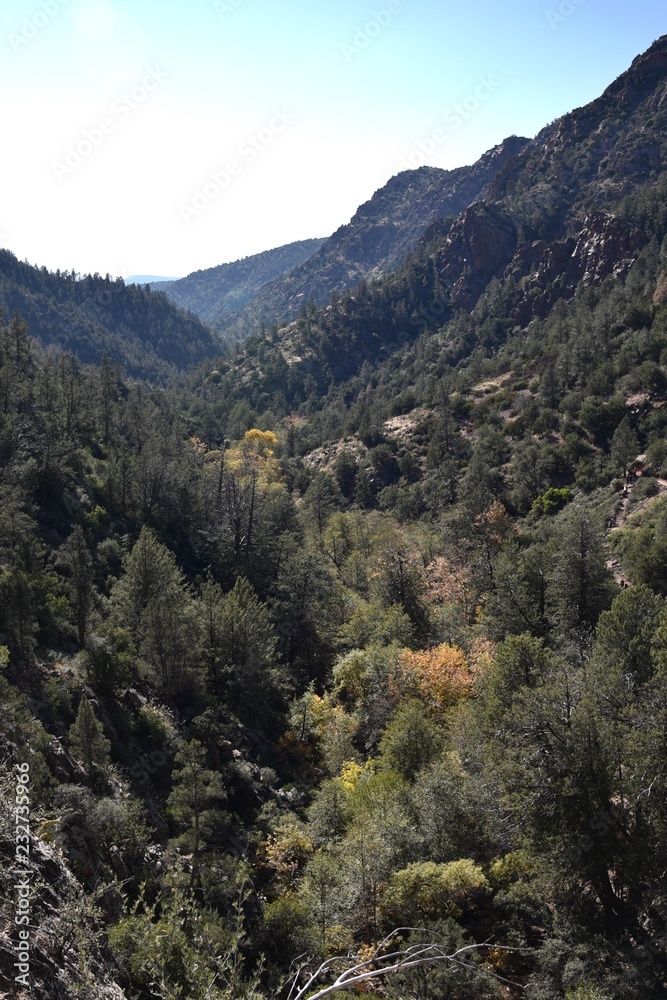 Scenic view at Tonto Natural Bridge State Park in Payson Arizona Scenic view at Tonto Natural Bridge State Park in Payson Arizona
