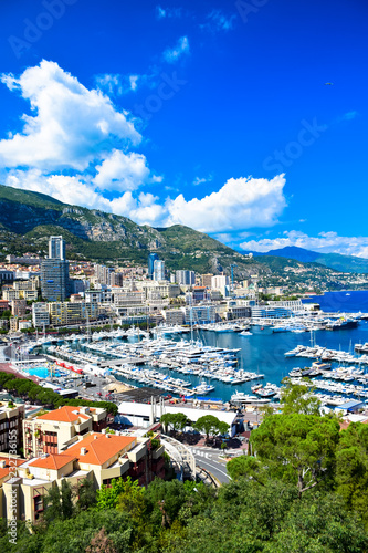 The port of La Condamine in the Principality of Monaco on the Cote D'Azur © Euskera Photography