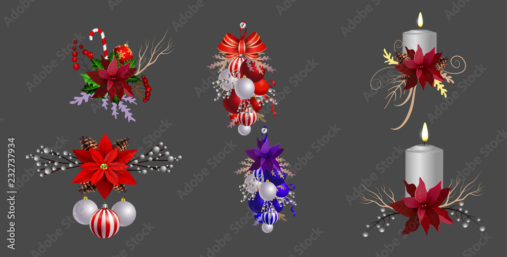 Christmas elements for your designs Christmas elements for your designs
