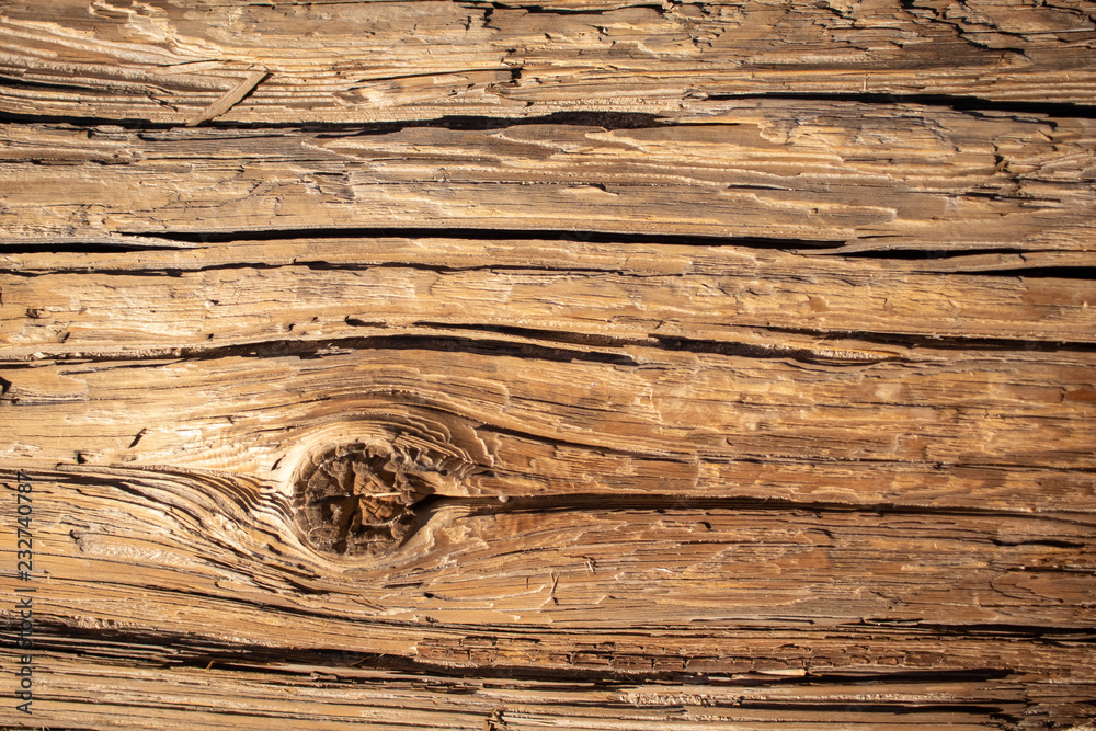 Deeply Textured Old Weathered Wooden Board Deeply Textured Old Weathered Wooden Board
