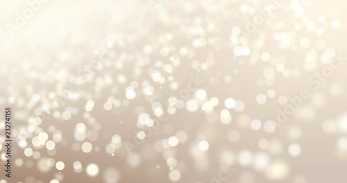 Christmas background  - seamless loop particle dust bokeh closeup