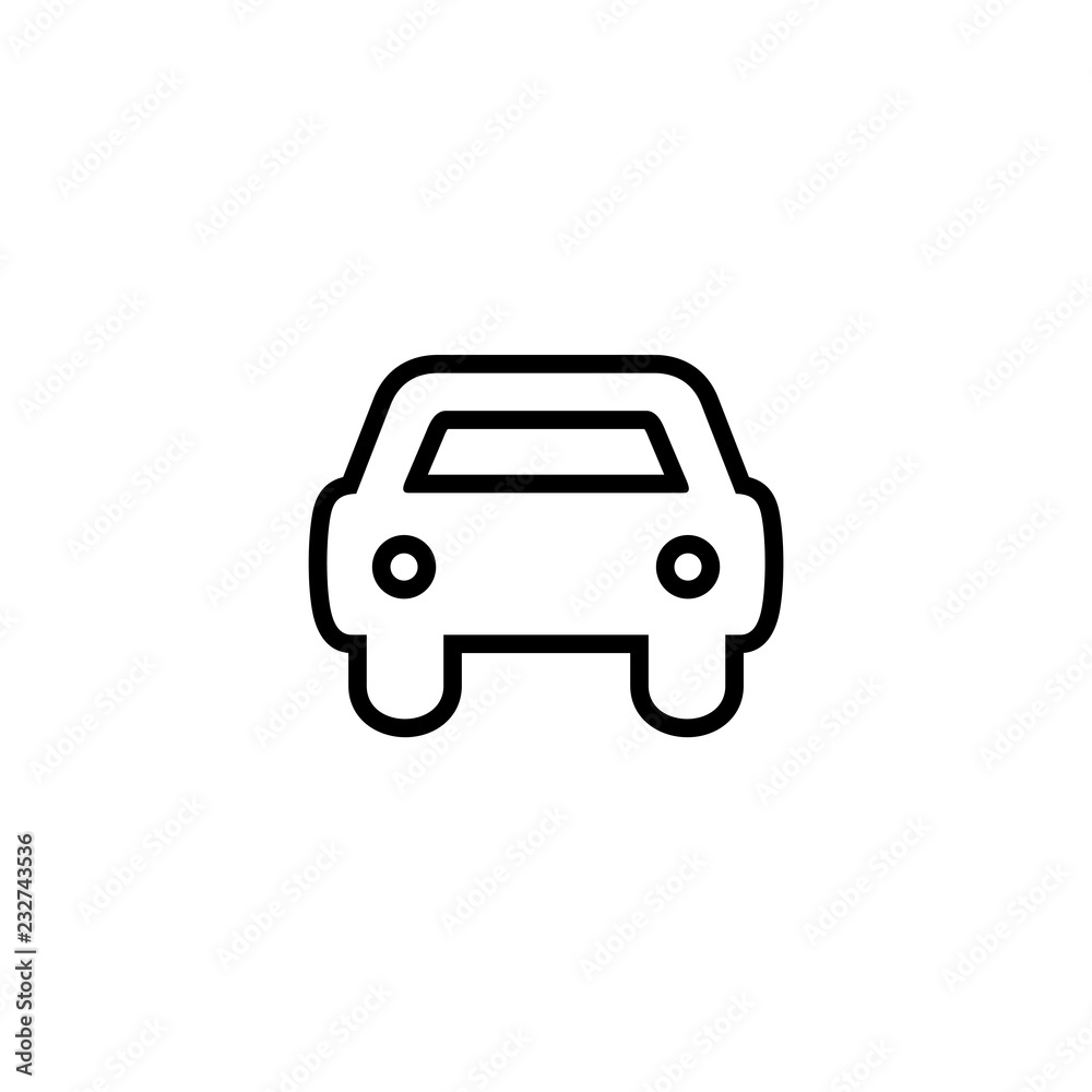 Car icon vector.