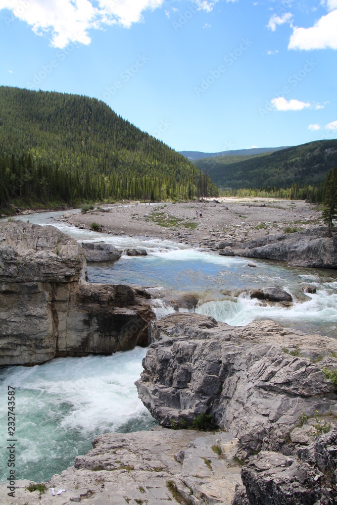 Another View Of Elbow Falls, Kananaskis Country, Alberta Another View Of Elbow Falls, Kananaskis Country, Alberta
