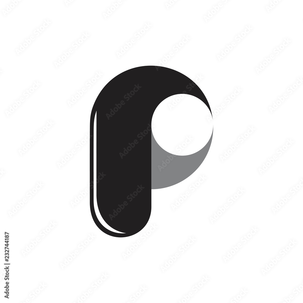 letter pc simple unique logo letter pc simple unique logo