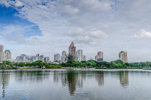 Benjakiti park  Bangkok Thailand.