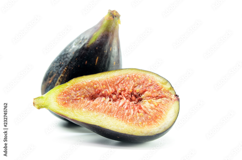 Ripe fig fruits