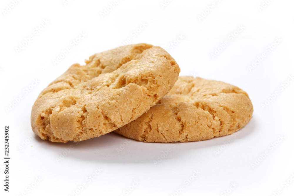 yellow crunchy cookie