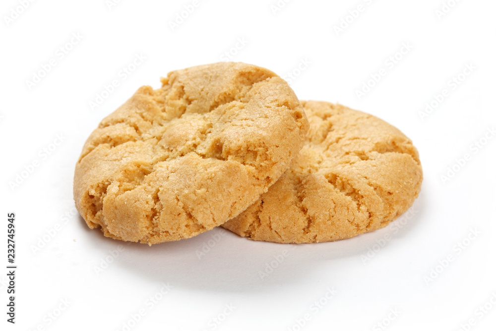 yellow crunchy cookie