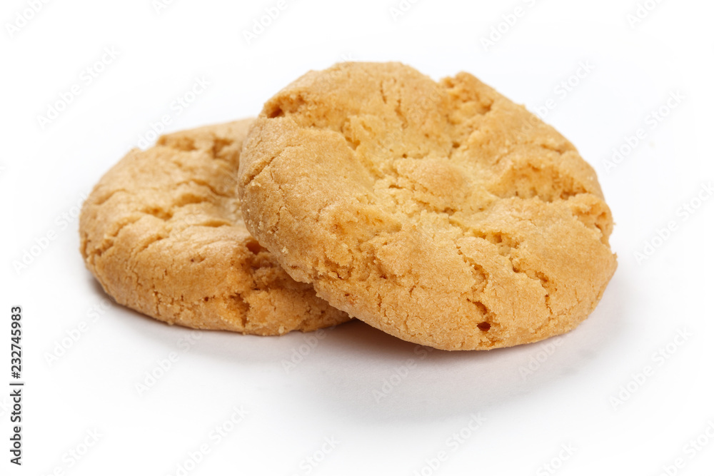 yellow crunchy cookie