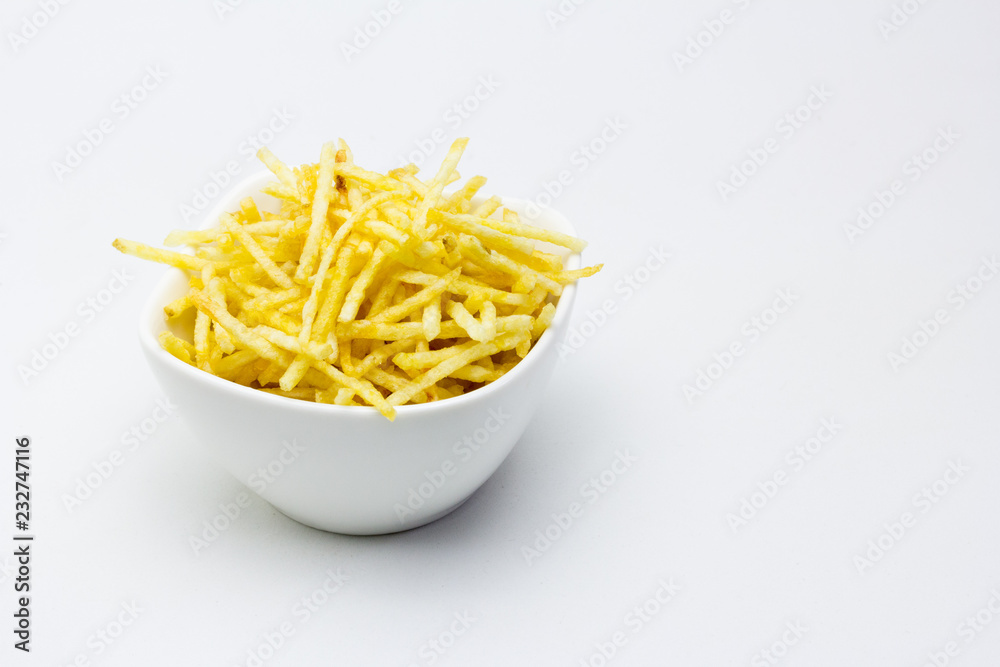 Pajas de patata frita Pajas de patata frita