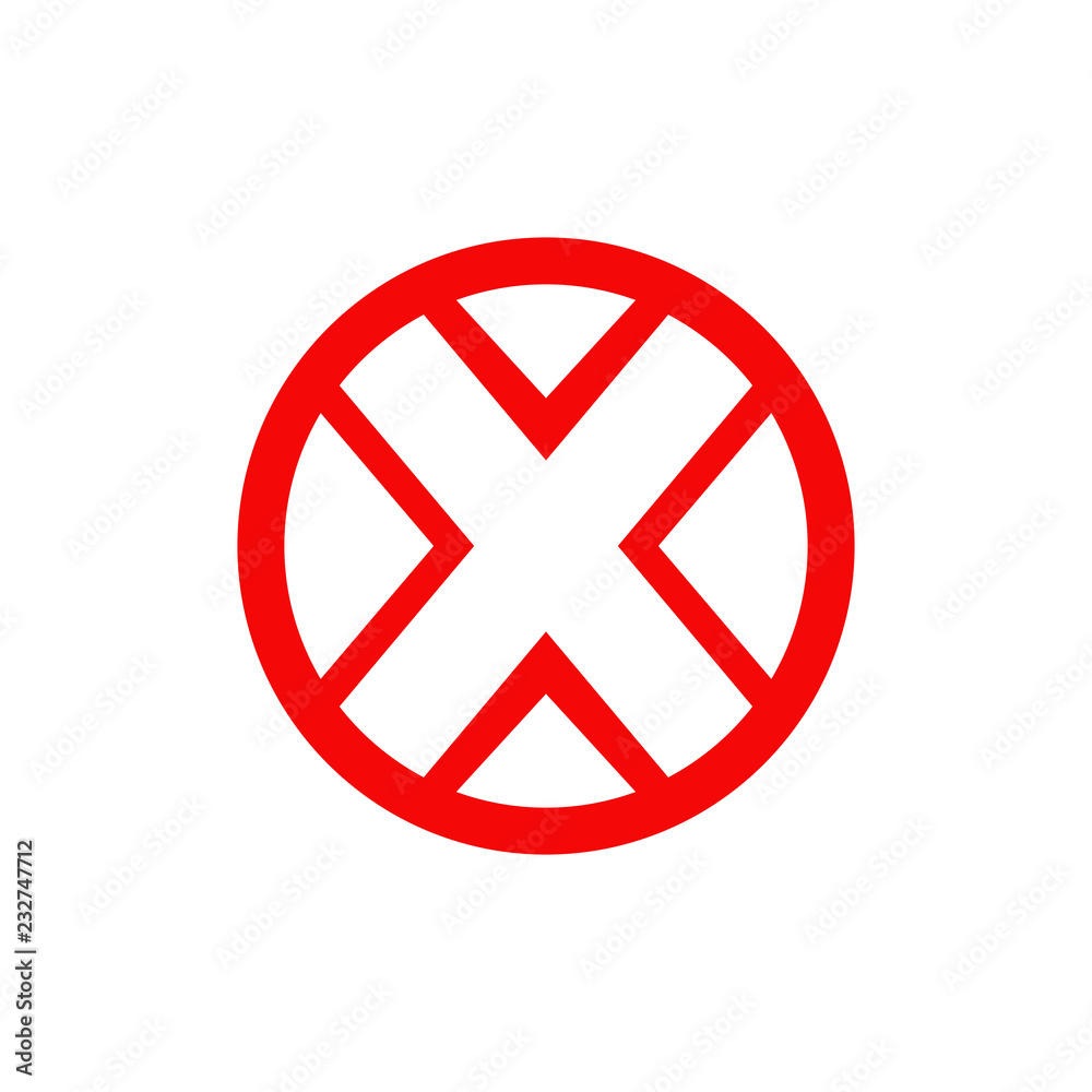 X letter logo design vector template X letter logo design vector template