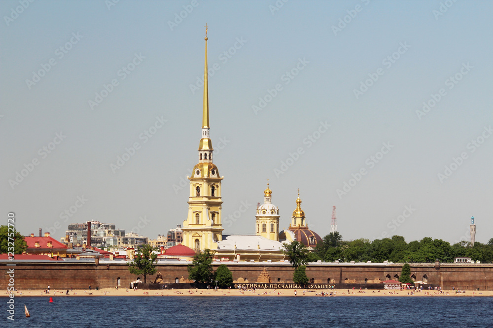 Obraz premium The Peter and Paul Fortress, Saint Petersburg