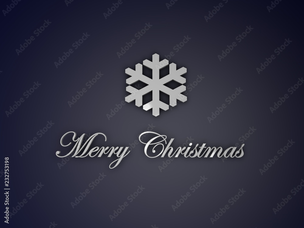 Snowlflake Merry Christmas Snowlflake Merry Christmas