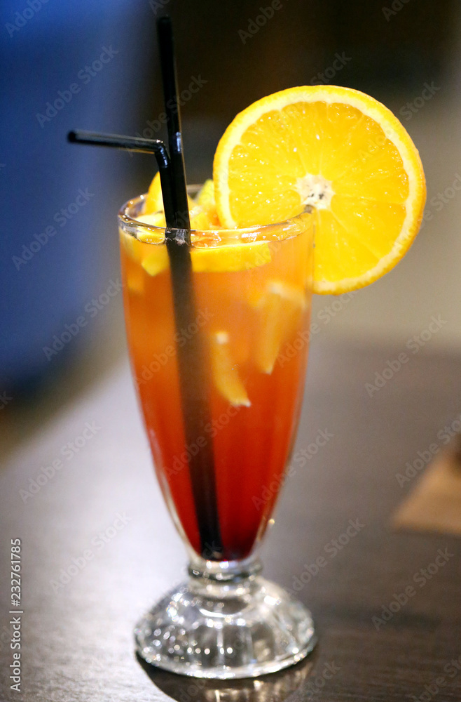 Macro photo of fruit bright tasty cocktails Macro photo of fruit bright tasty cocktails