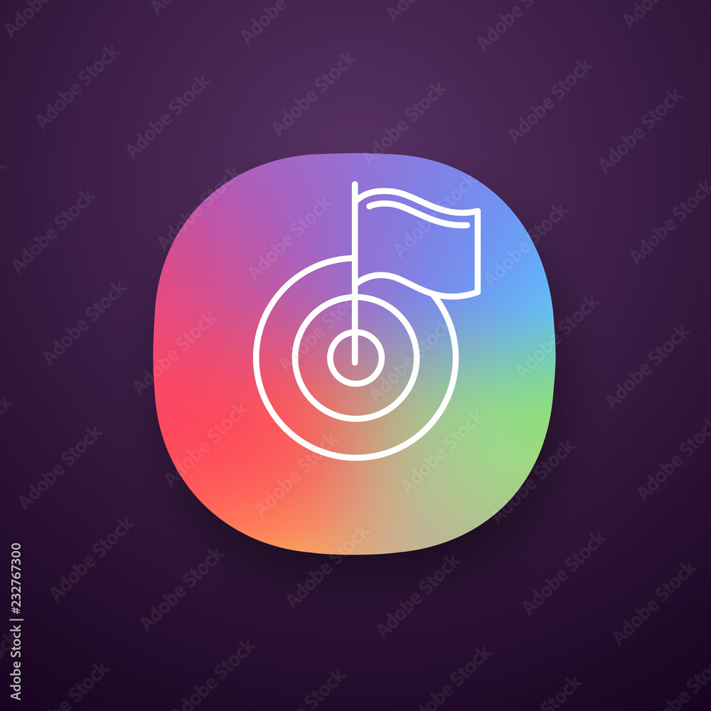 Target, aim app icon Target, aim app icon