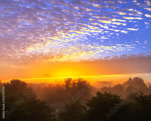 Tennessee Foggy Sunrise