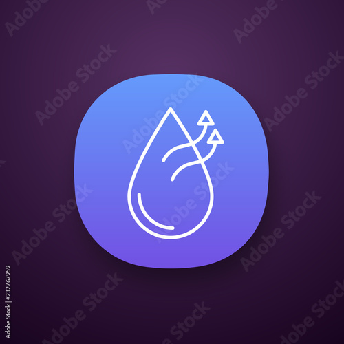 Air humidification conditioner function app icon