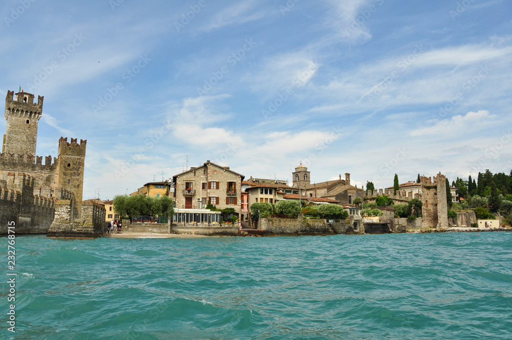 Naklejka premium Lake Garda in Italy