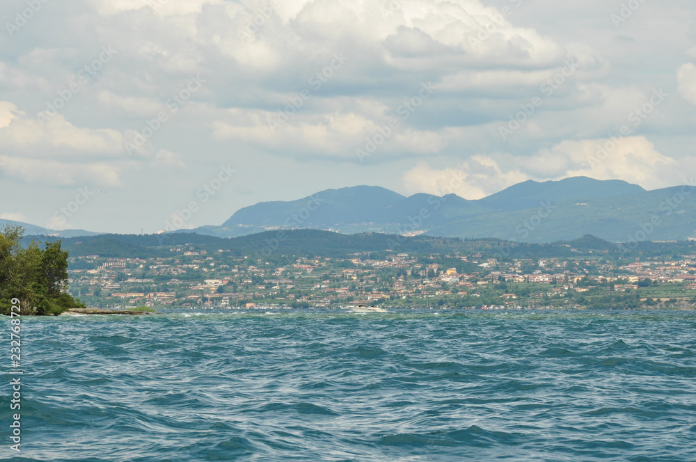 Lake Garda in Sirmione (Italy)
