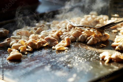 Photography Korean grilled offal