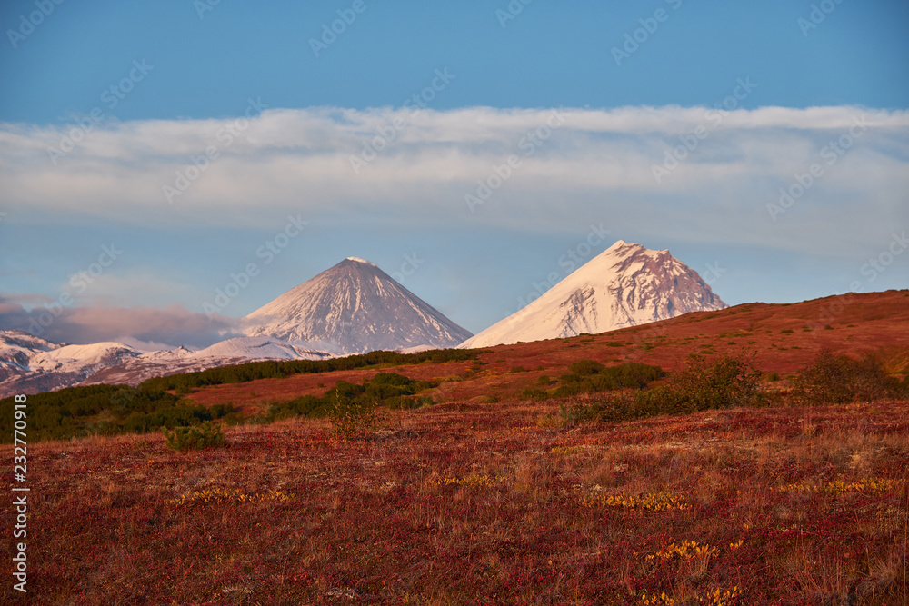 Fototapeta premium Klyuchevskoy Nature park