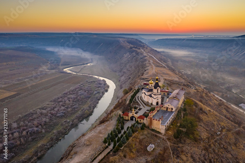 Before sunrise in Orhei Moldova Republic