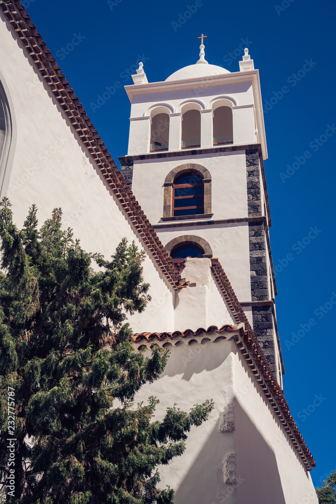 Obraz premium Architecture details in Town of Garachico, Tenerife, Spain