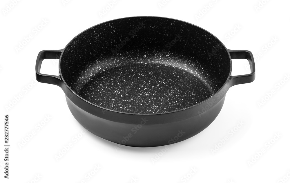 Casserole with ceramic coating, black handles, Casserole with ceramic coating, black handles,