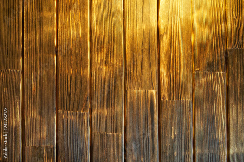 Background with a vertical pattern of natural wood