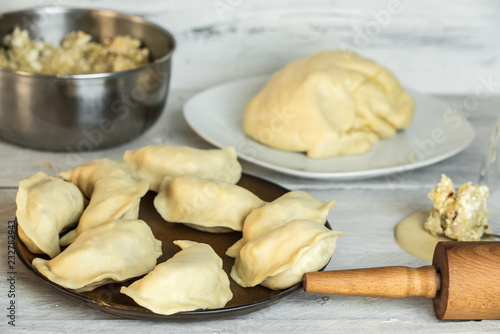 traditional polish cuisine - delicious, homemade dumplings