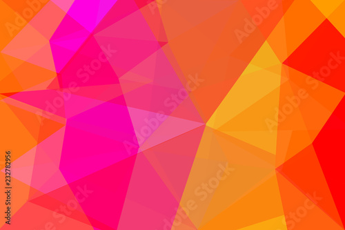 Colorful polygonal background