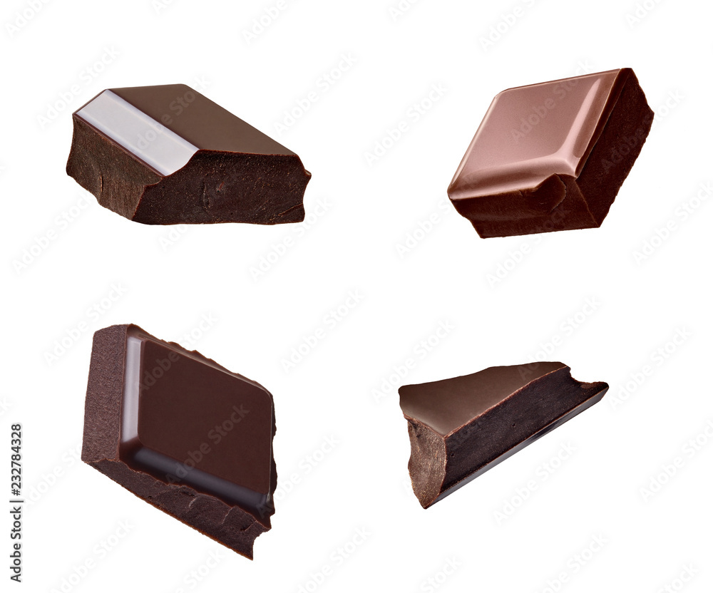 chocolate piece sweet food dessert falling chocolate piece sweet food dessert falling