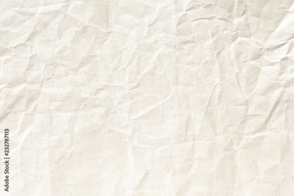 Crumpled brown background paper texture Crumpled brown background paper texture