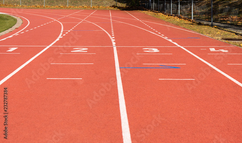 Running. Lines. Stadium. Athletics. Sport