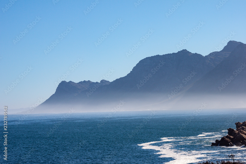 Beautiful False Bay in South Africa