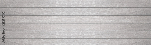 panorama of white wood wall texture and background