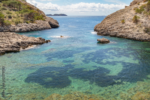 Caló d'en Monjo, coast of Mallorca