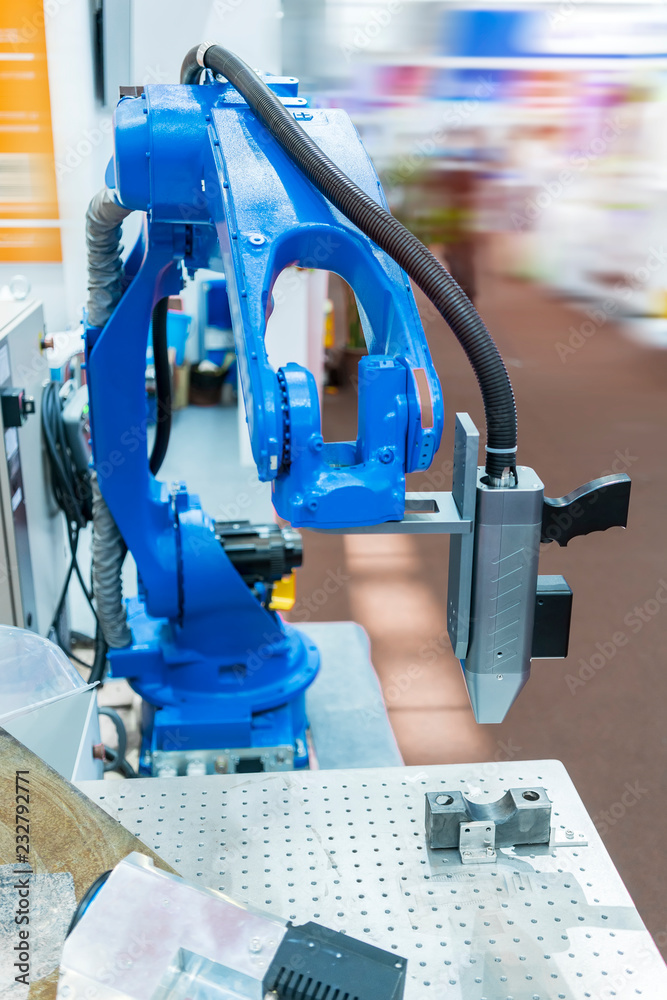 Fototapeta premium Controler of robotic hand