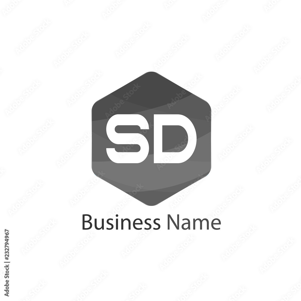 Initial Letter SD Logo template design Initial Letter SD Logo template design