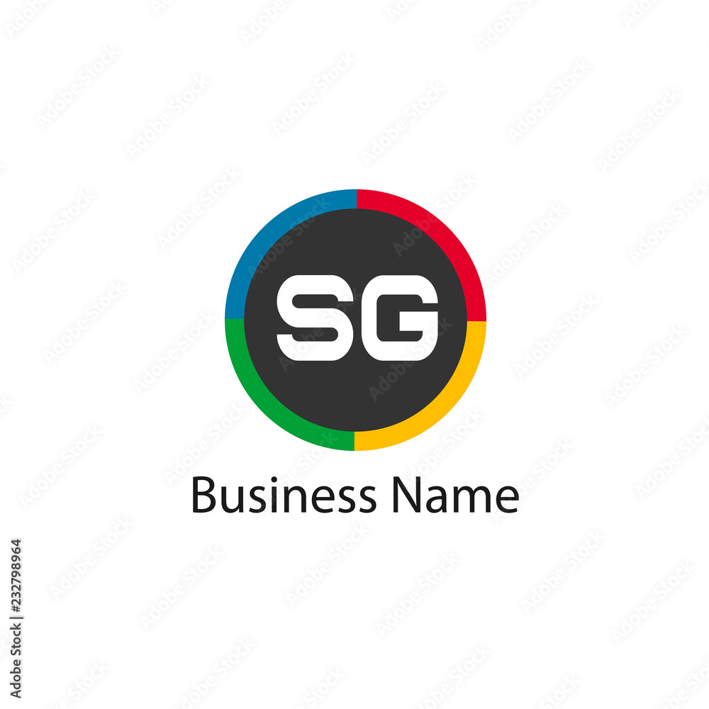 Initial Letter SG Logo template design Initial Letter SG Logo template design
