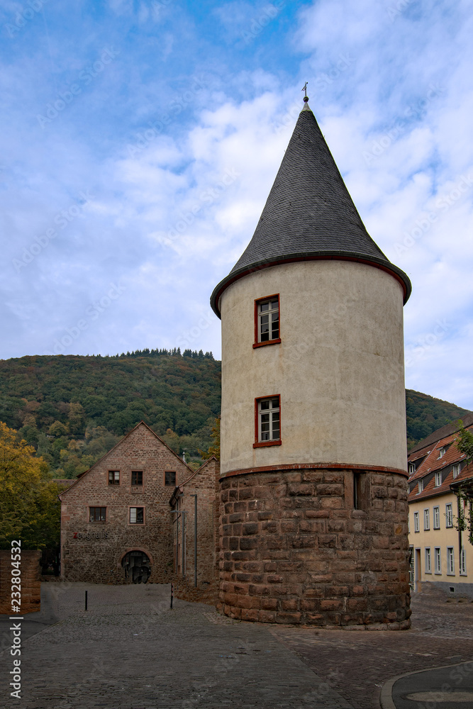 In der Altstadt von Heidelberg, Baden-Württemberg, Deutschland 