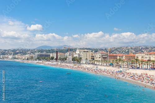 Plages de Nice (Nice Beach) Côte d’Azur France